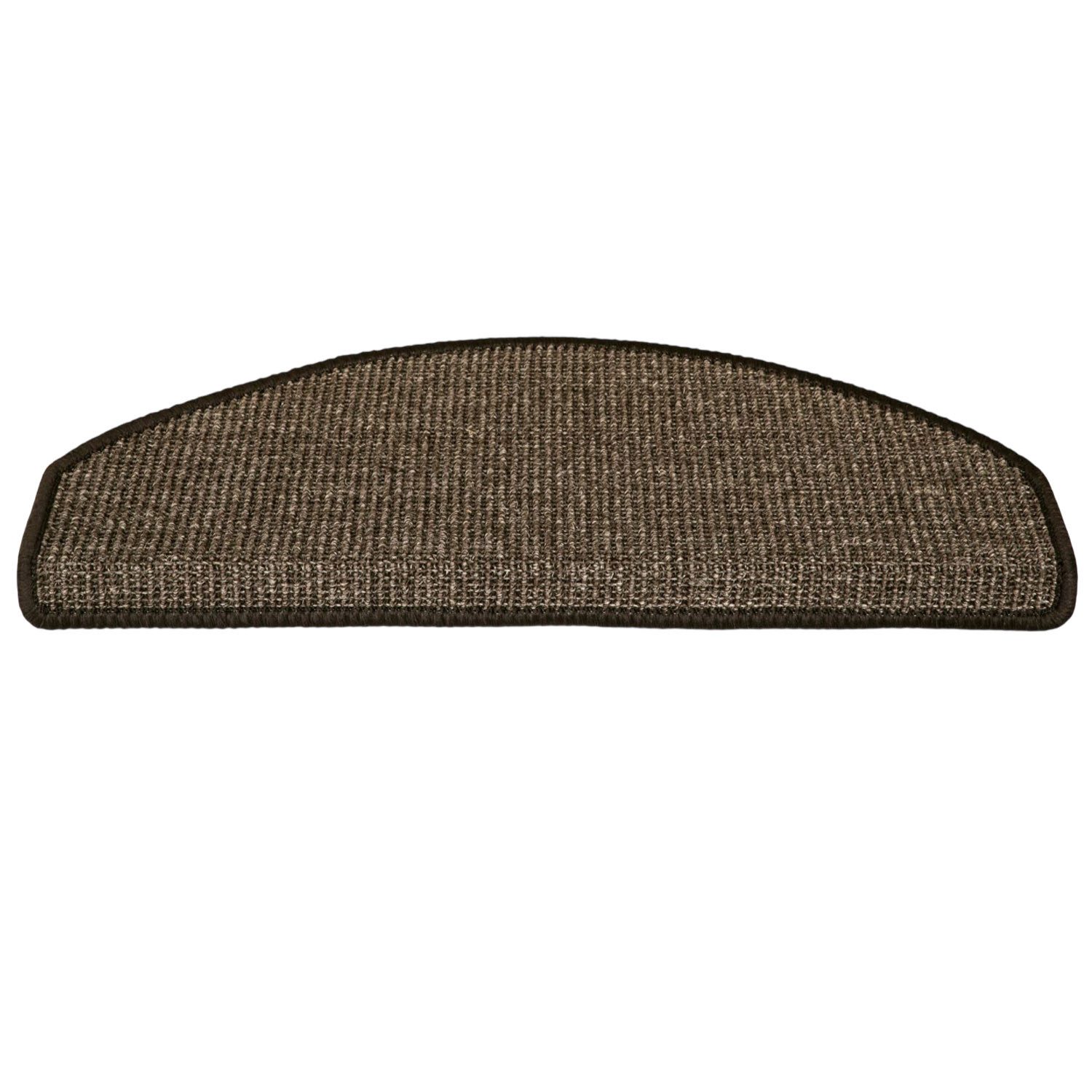 Metzker® Stufenmatte Stufenmatten Sisal New Halbrund Braun 14 Stück, halbru günstig online kaufen