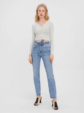 Vero Moda Langarmshirt Helin (1-tlg) Plain/ohne Details