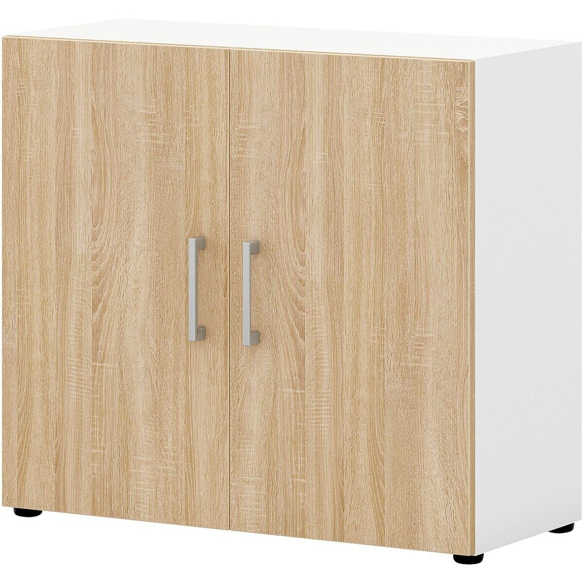 röhr Aktenschrank Direct Office 2 Schrank, 2 OH, Flügeltüren, 80x72 cm, Tíefe 33,5 cm