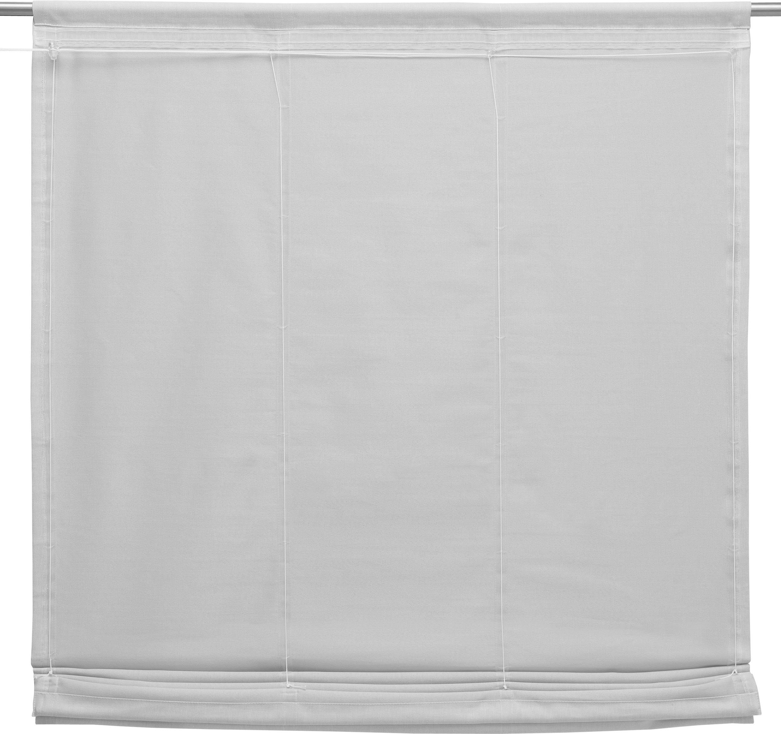 Neutex for you! Raffrollo Mara-ECO, mit Stangendurchzug, freihängend