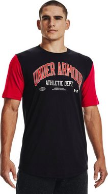 Under Armour® T-Shirt UA ATH DEPT CLRBLK SS 001 BLACK