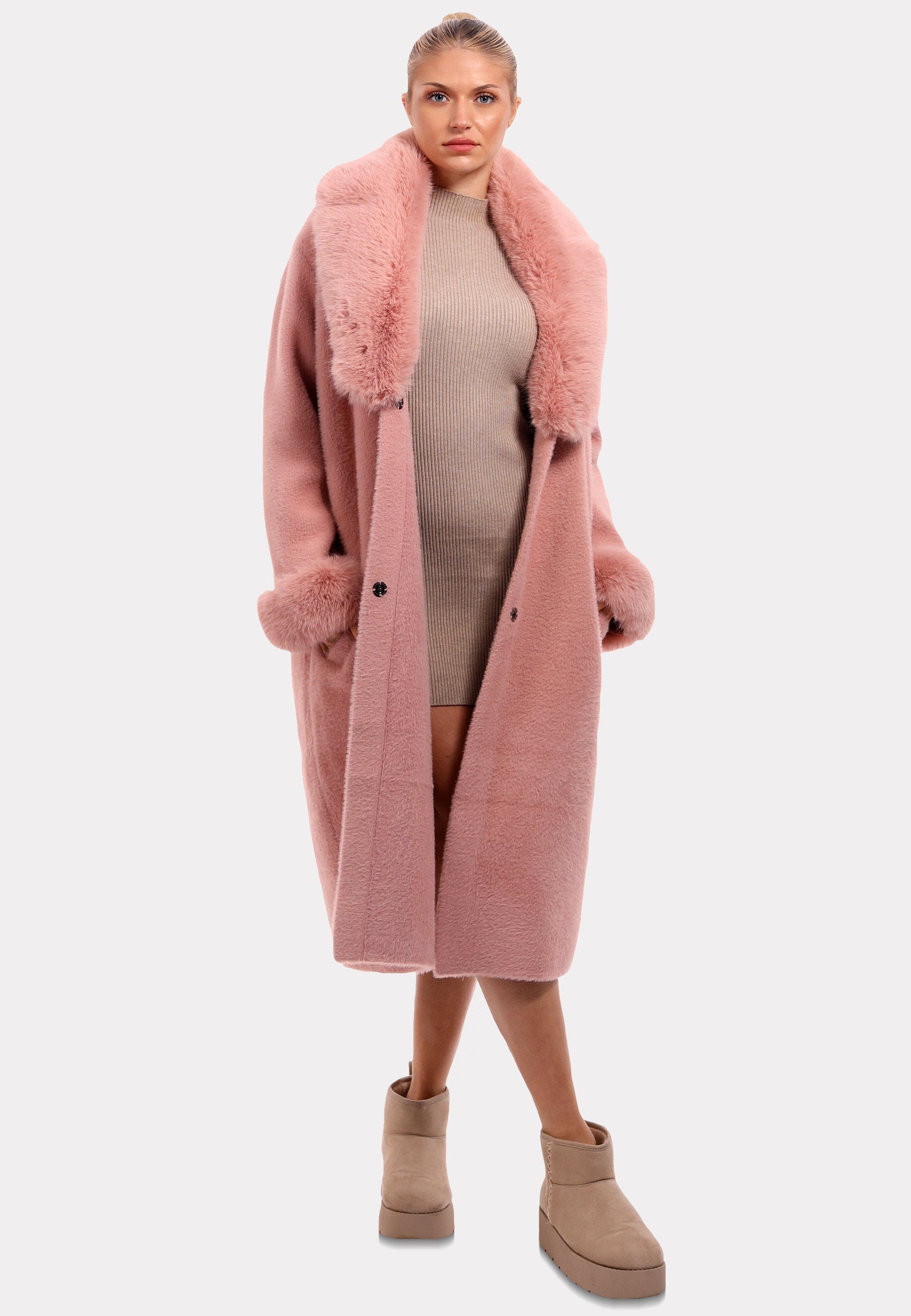 YC Fashion & Style Strickmantel "Exquisiter günstig online kaufen