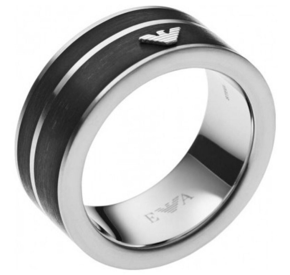 Emporio Armani Fingerring Modern steel r... Emporio Armani Fingerring Modern steel r...