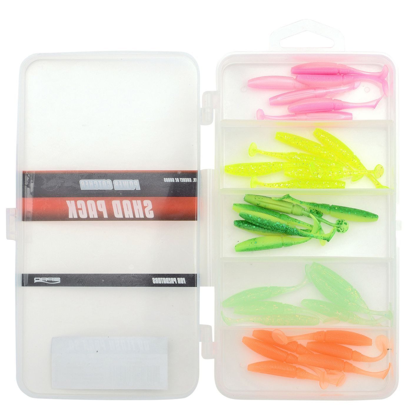 Kunstköder Spro Powercatcher Micro Shad 5cm Flash Pack â€“ 30 Gummifische
