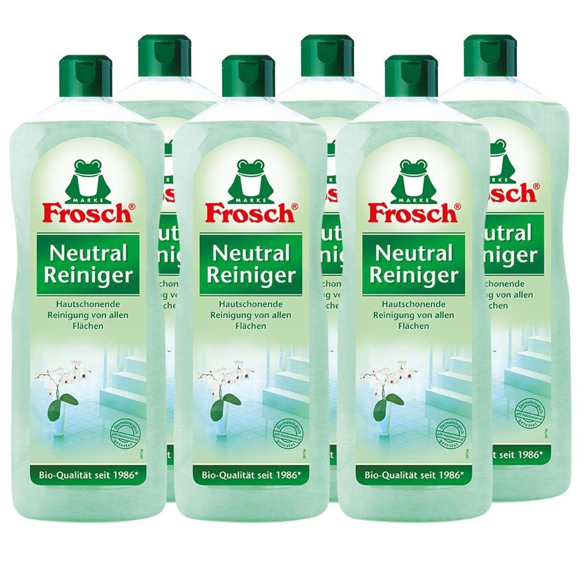 Allzweckreiniger Reiniger1 6x Frosch FROSCH Liter Neutral