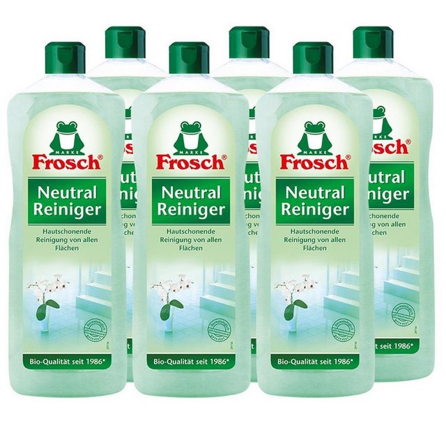 FROSCH 6x Frosch Neutral Reiniger1 Liter Allzweckreiniger