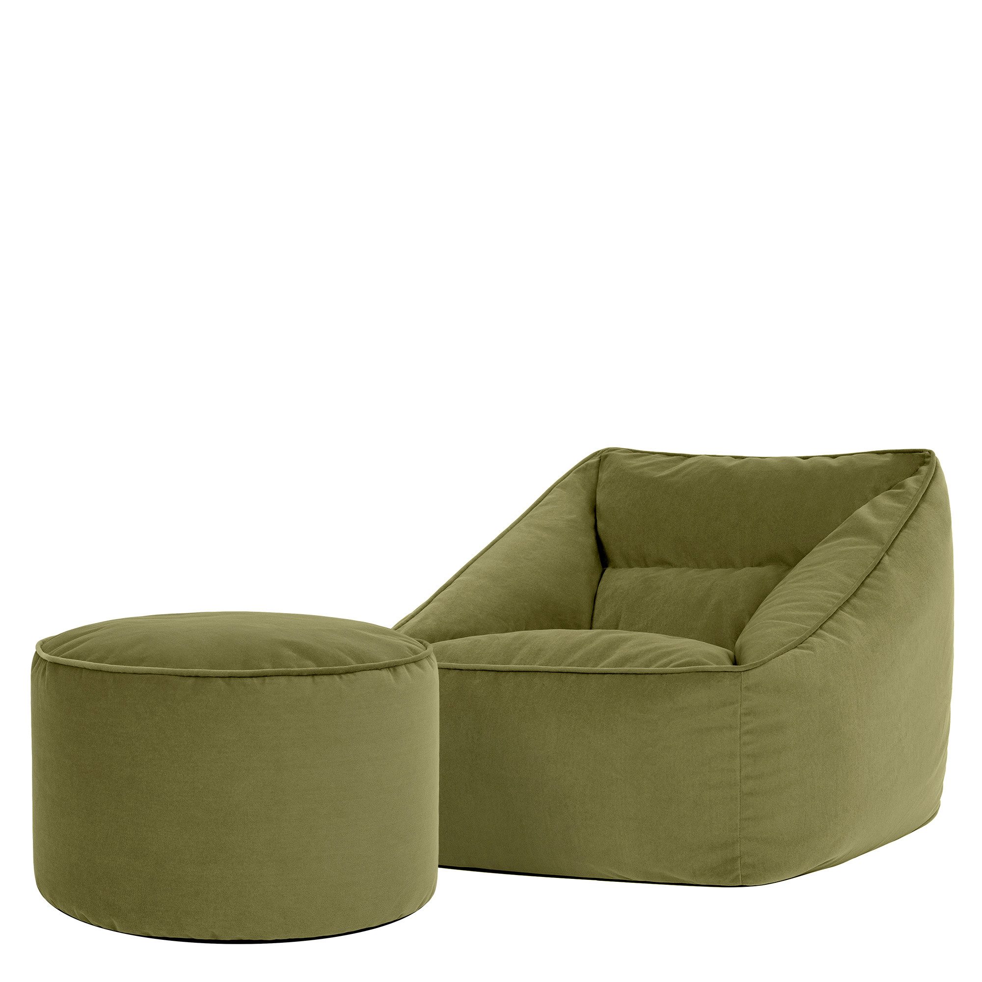 icon Sitzsack (Spar-Set, 1 x Sitzsack-Sessel, 1 x Fußhocker)