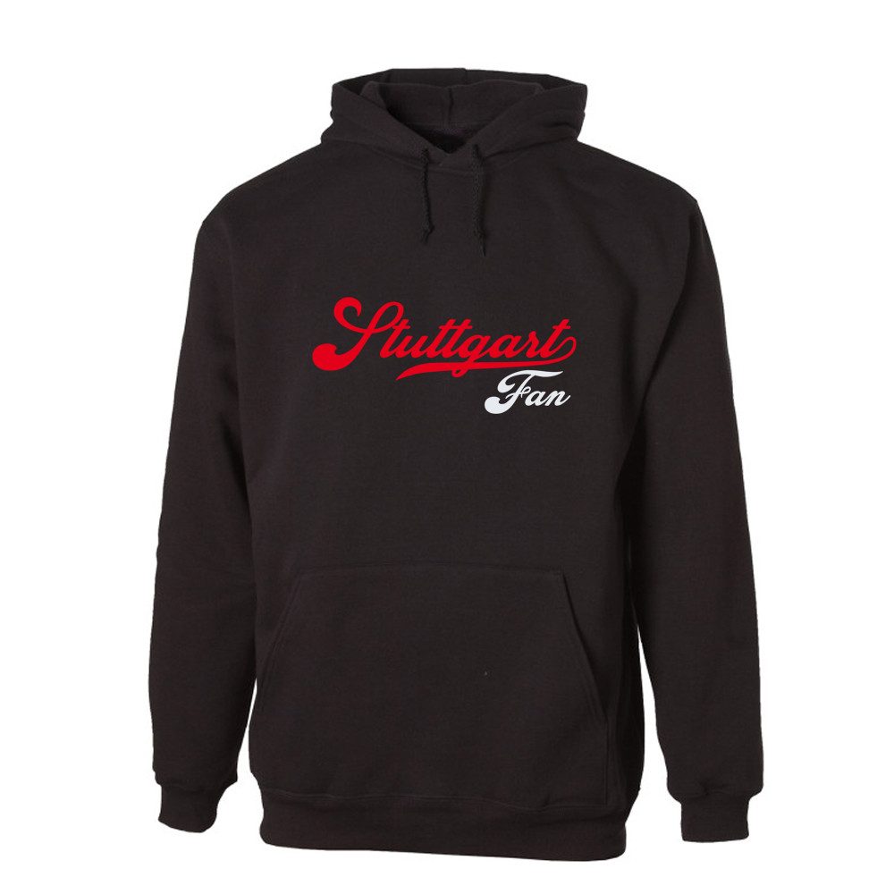 G-graphics Hoodie Stuttgart Fan Unisex Pullover mit einem Motiv für den echten Fan
