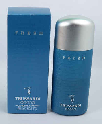 Trussardi Duschgel Trussardi Donna Fresh Bath-SHower and SHampoo Gel 400ml