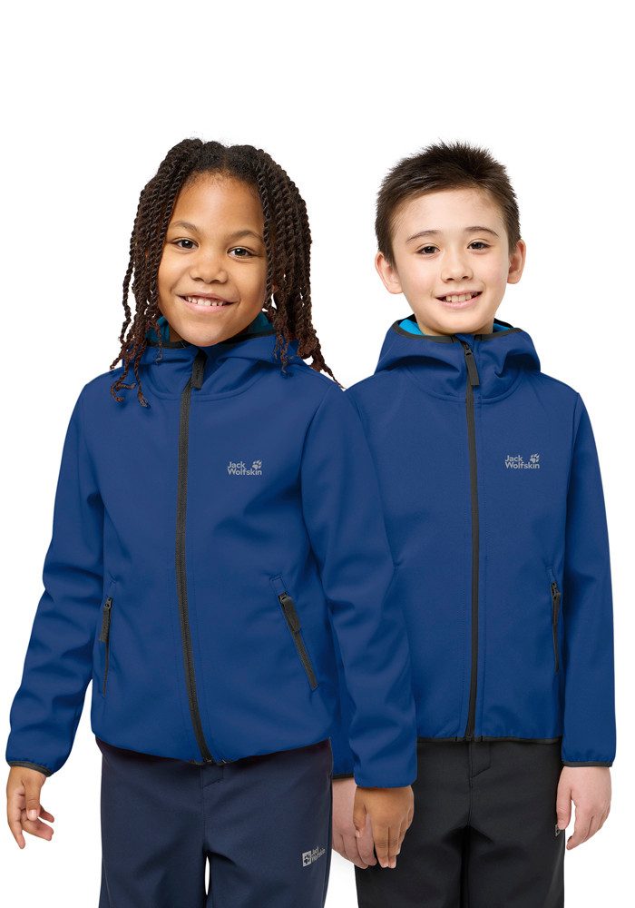 Jack Wolfskin Softshelljacke FOURWINDS JACKET KIDS