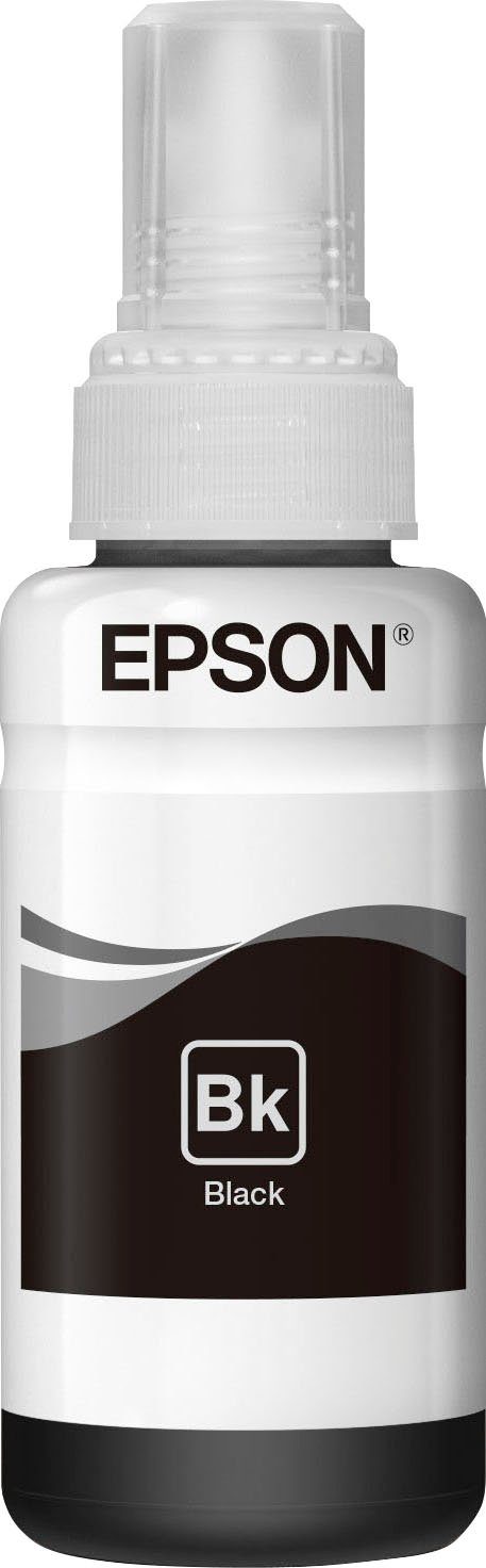 Epson T6641 black Nachfülltinte (für EPSON, 1x, original Nachfülltinte 664 schwarz)