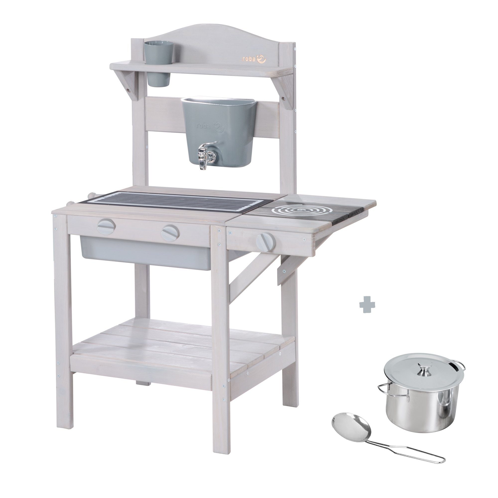 roba® Outdoor-Spielküche Kinder Matschküche, aus FSC günstig online kaufen