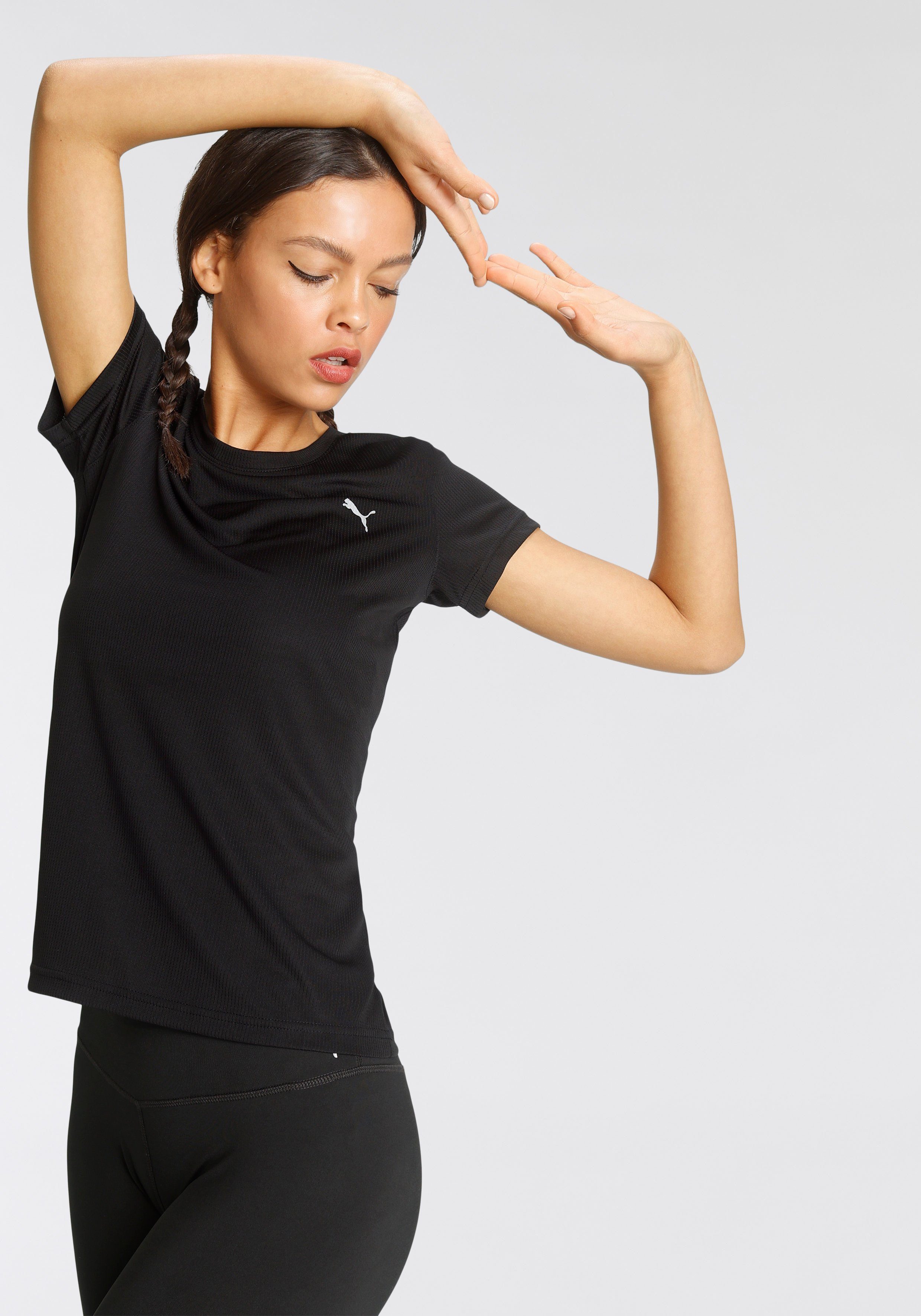 Trainingsshirt Black PERFORMANCE Puma W PUMA TEE