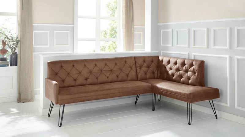 exxpo - sofa fashion Eckbank Doppio, Frei im Raum stellbar