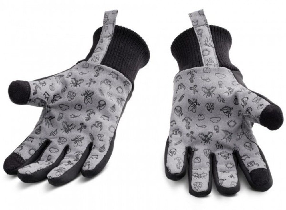 WOOM Fahrradhandschuhe WOOM™ WARM TENS Gr.5, schwarz