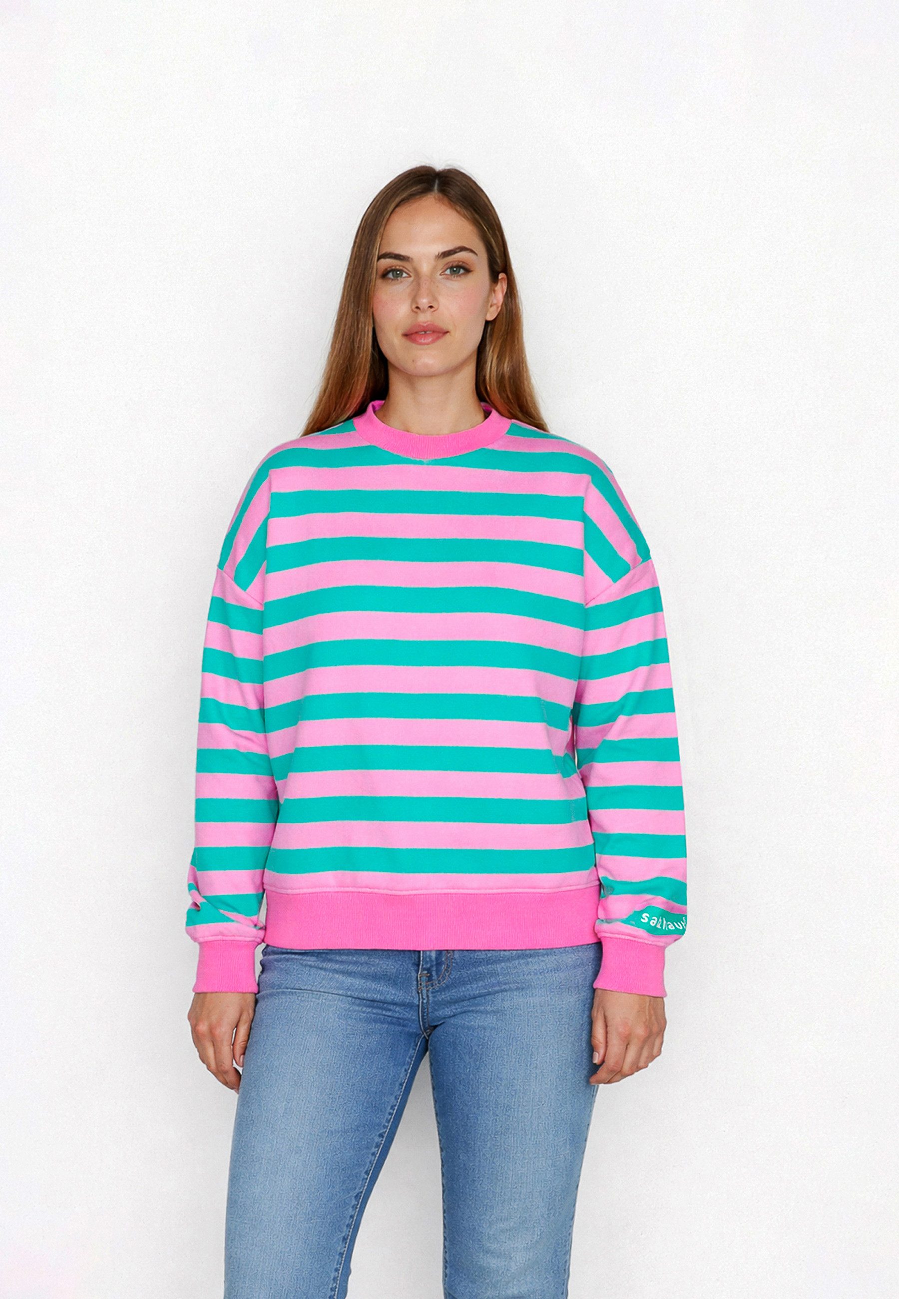 salzhaut Longpullover ARFEN Damen Relaxed-Fit salzhaut – nordisch frisch, lässig und frech für jeden Tag!
