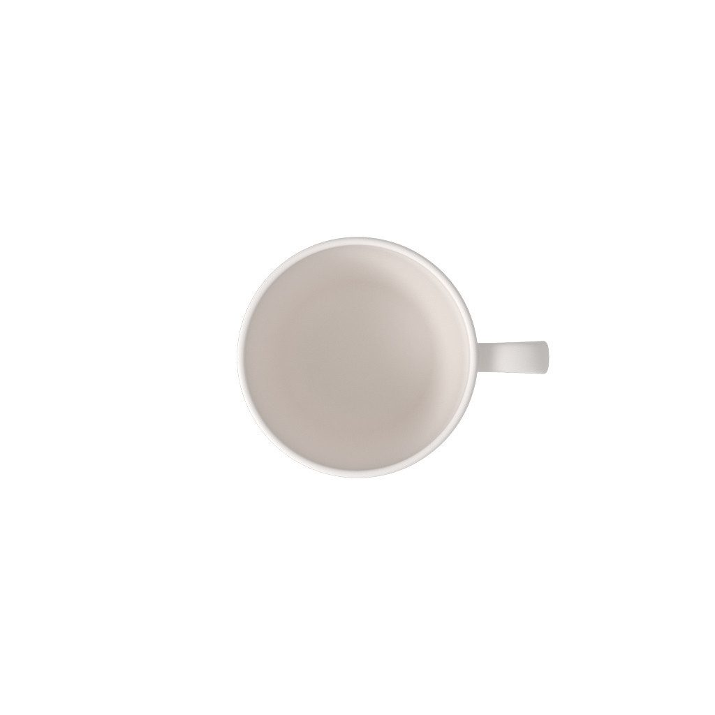 Villeroy & Boch Tasse Manufacture Henkelbecher, 1-tlg., Porzellan, Premium Porcelain, mikrow.- & spülm.sicher, Made in Germany