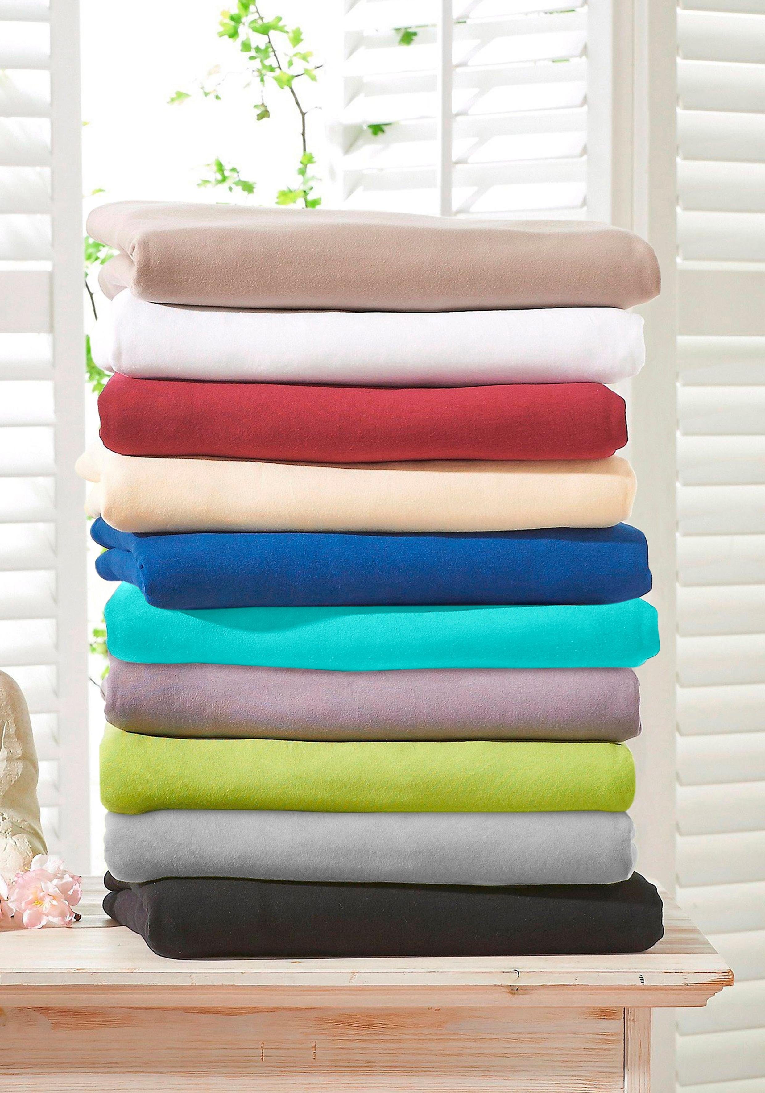 bellana Spannbettlaken bellana premiumstretch, Mako-Jersey, Gummizug: günstig online kaufen