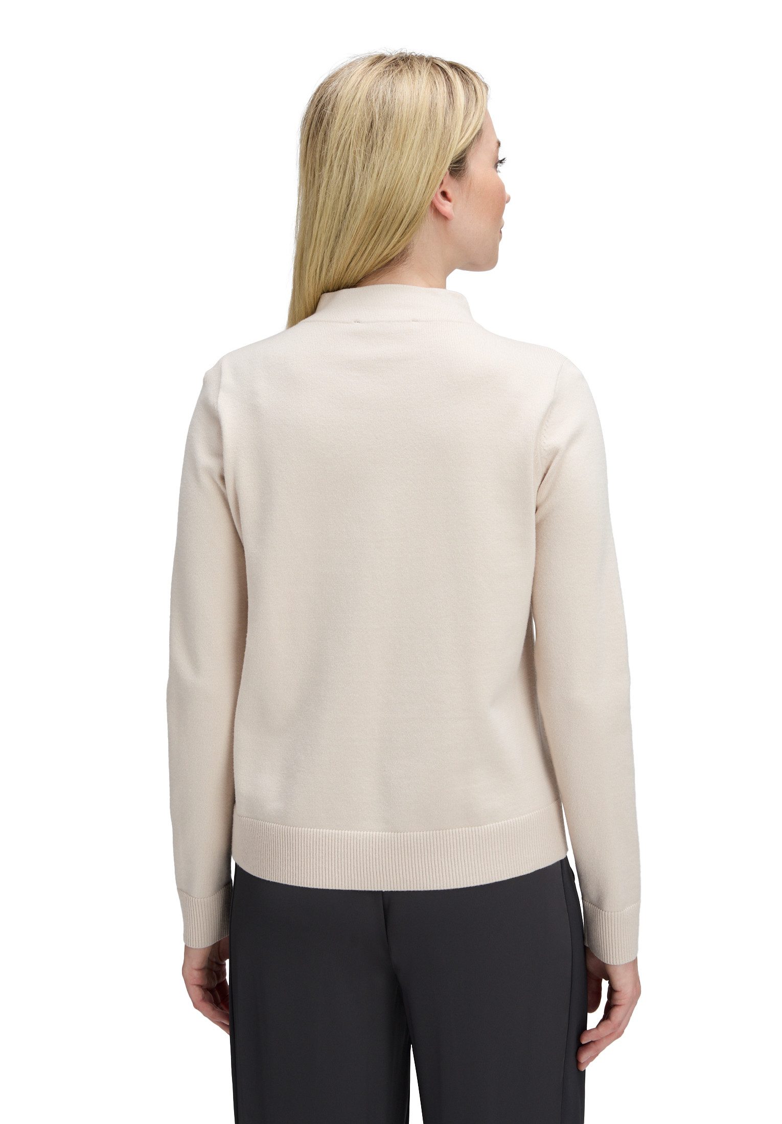 Betty Barclay Strickpullover Damen mit Stehkragen (1-tlg)
