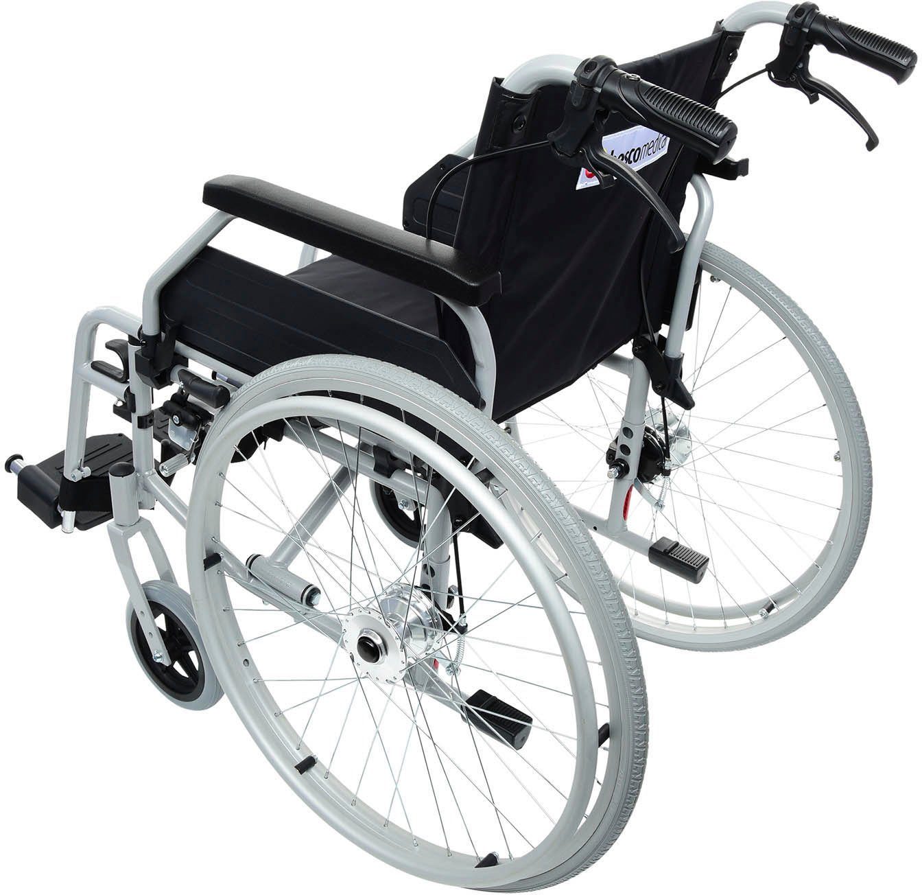 bescomedical Transportrollstuhl Primus MS 2.0, Sitzbreite 38 cm mit Trommelbremse