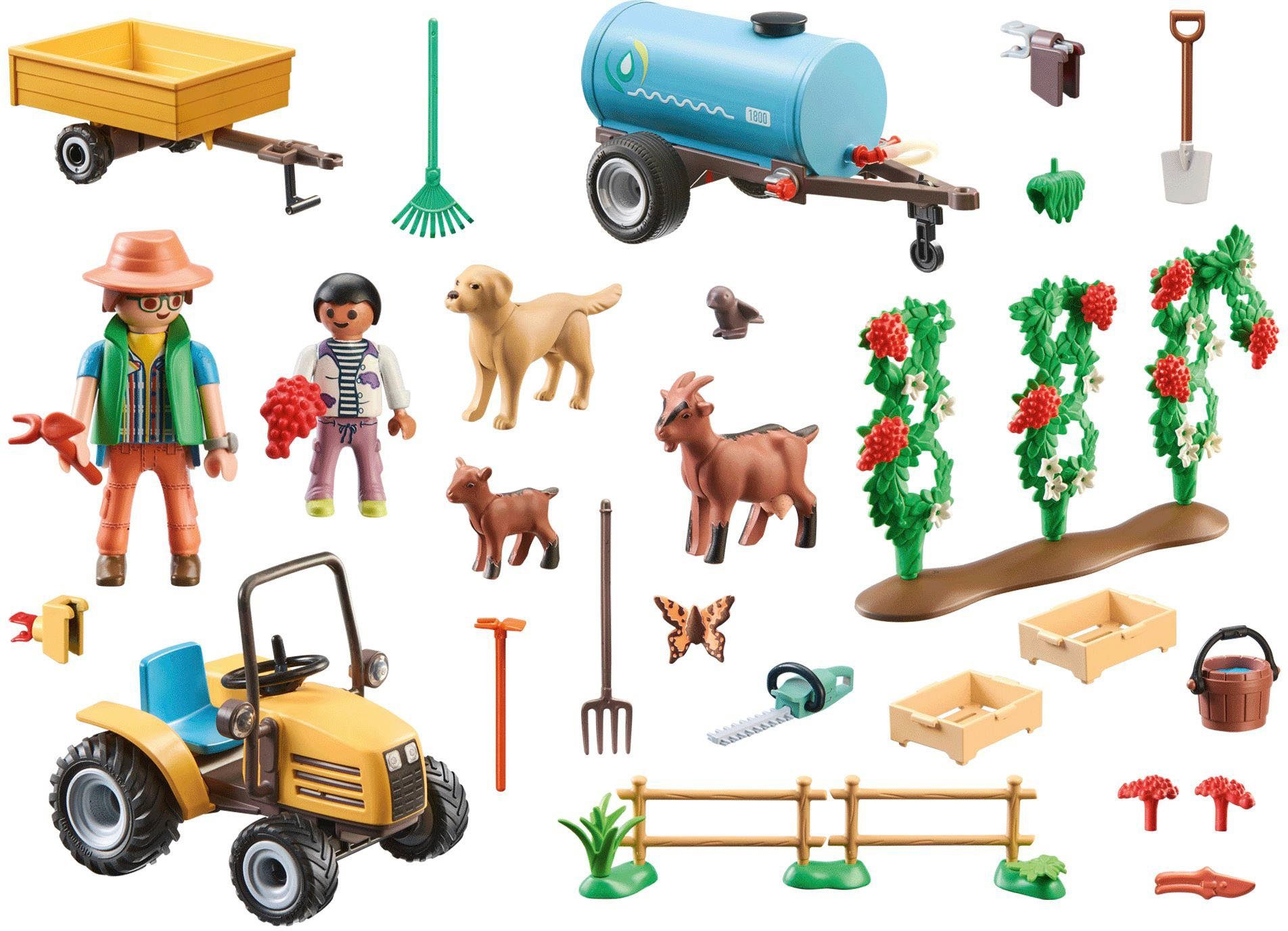 Playmobil® Traktor mit Anhänger und Wassertank günstig online kaufen