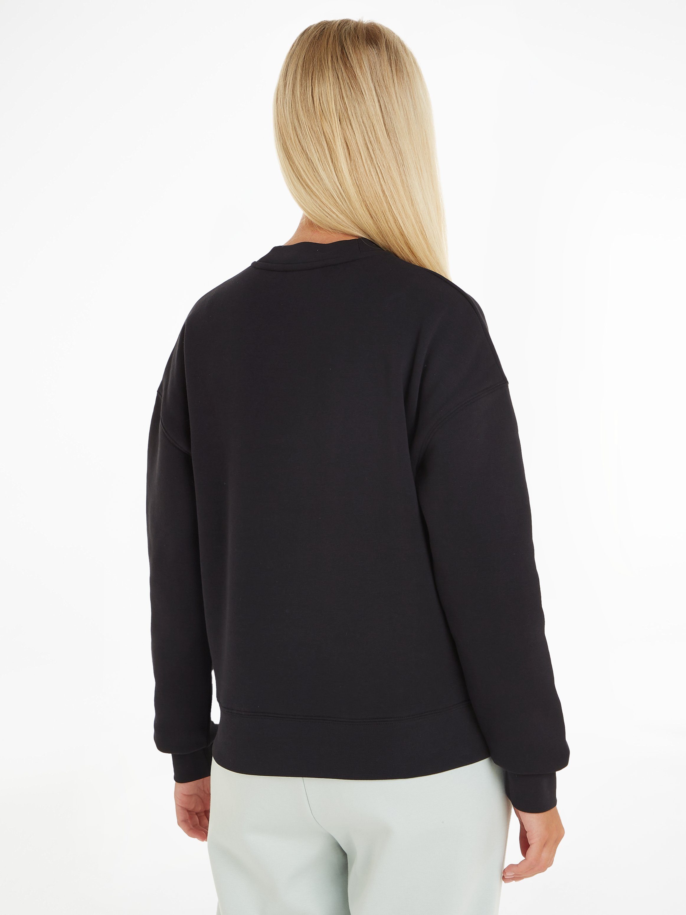 Calvin Klein Sweatshirt METALLIC MICRO LOGO SWEATSHIRT günstig online kaufen