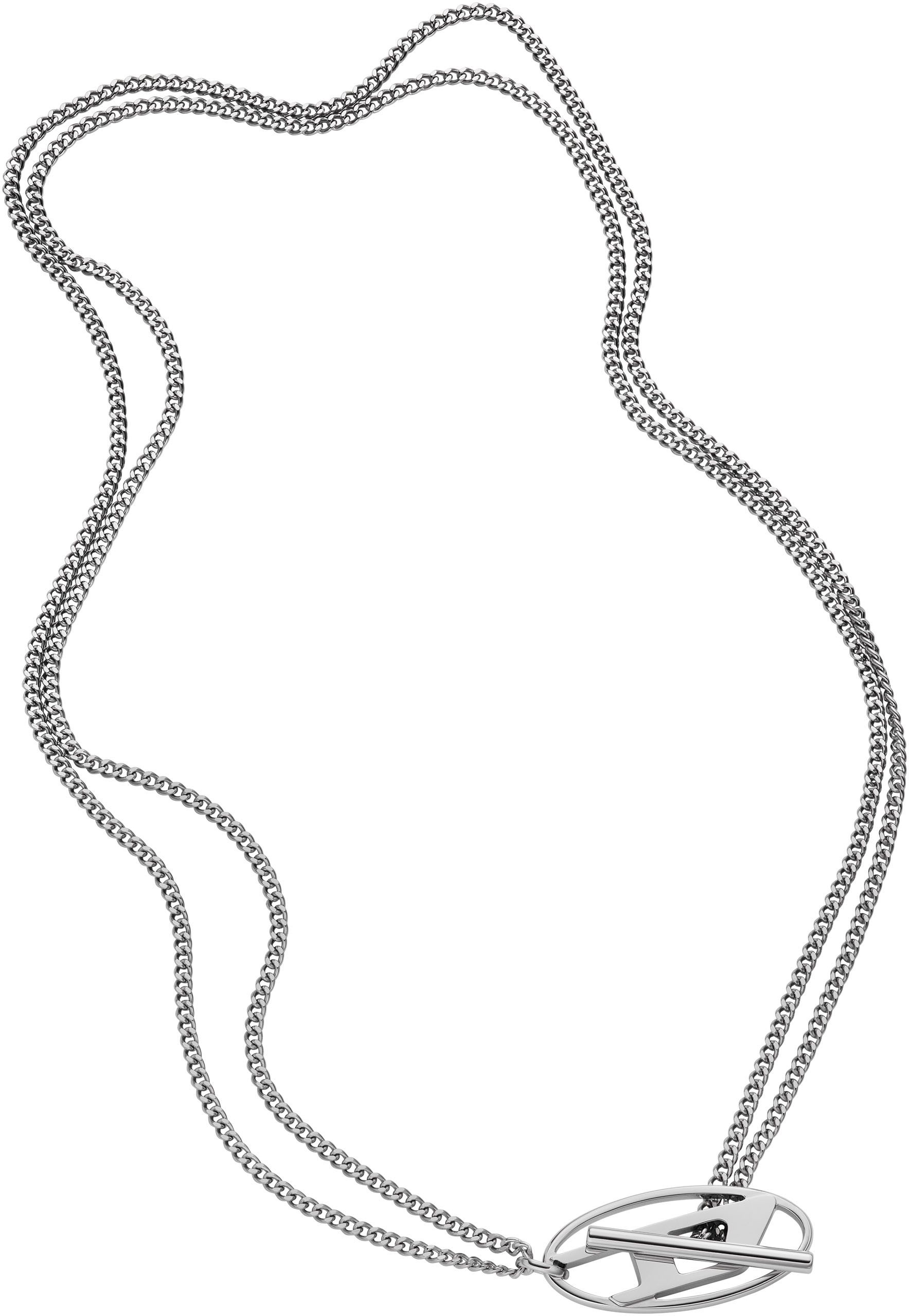 Diesel Kette mit Anhänger Schmuck Geschenk Edelstahl Halsschmuck Halskette
