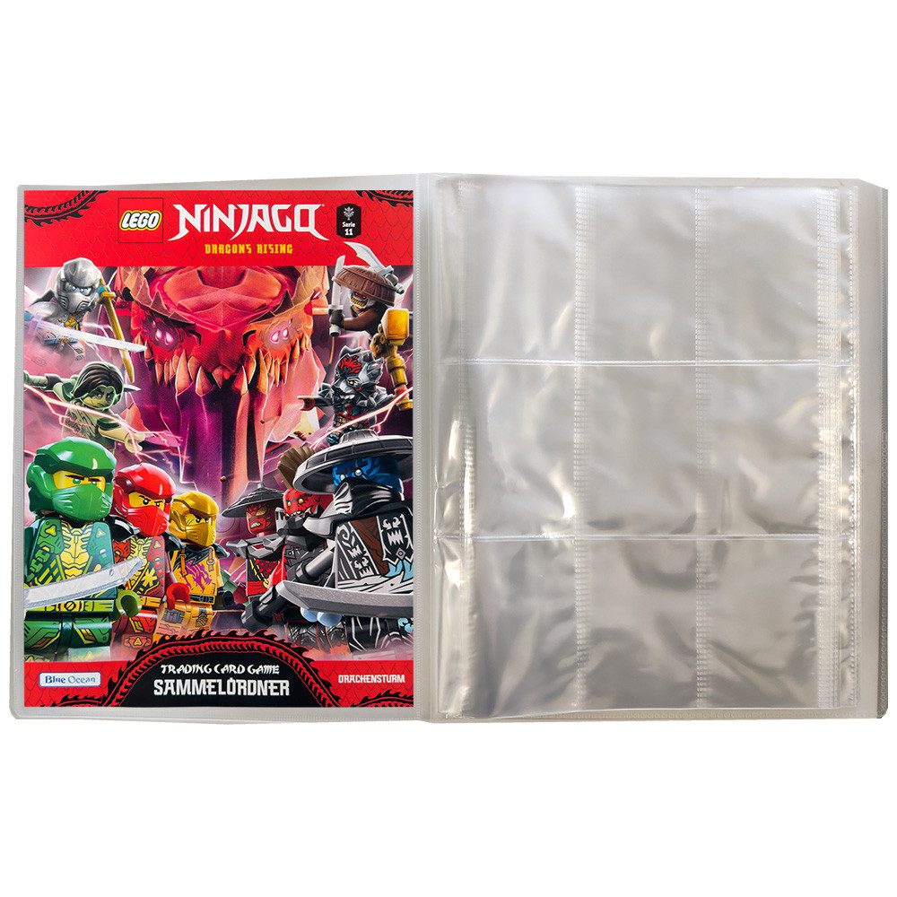 Blue Ocean Sammelkarte LEGO Ninjago Serie 11 Trading Cards - 1 Leere Sammelmappe