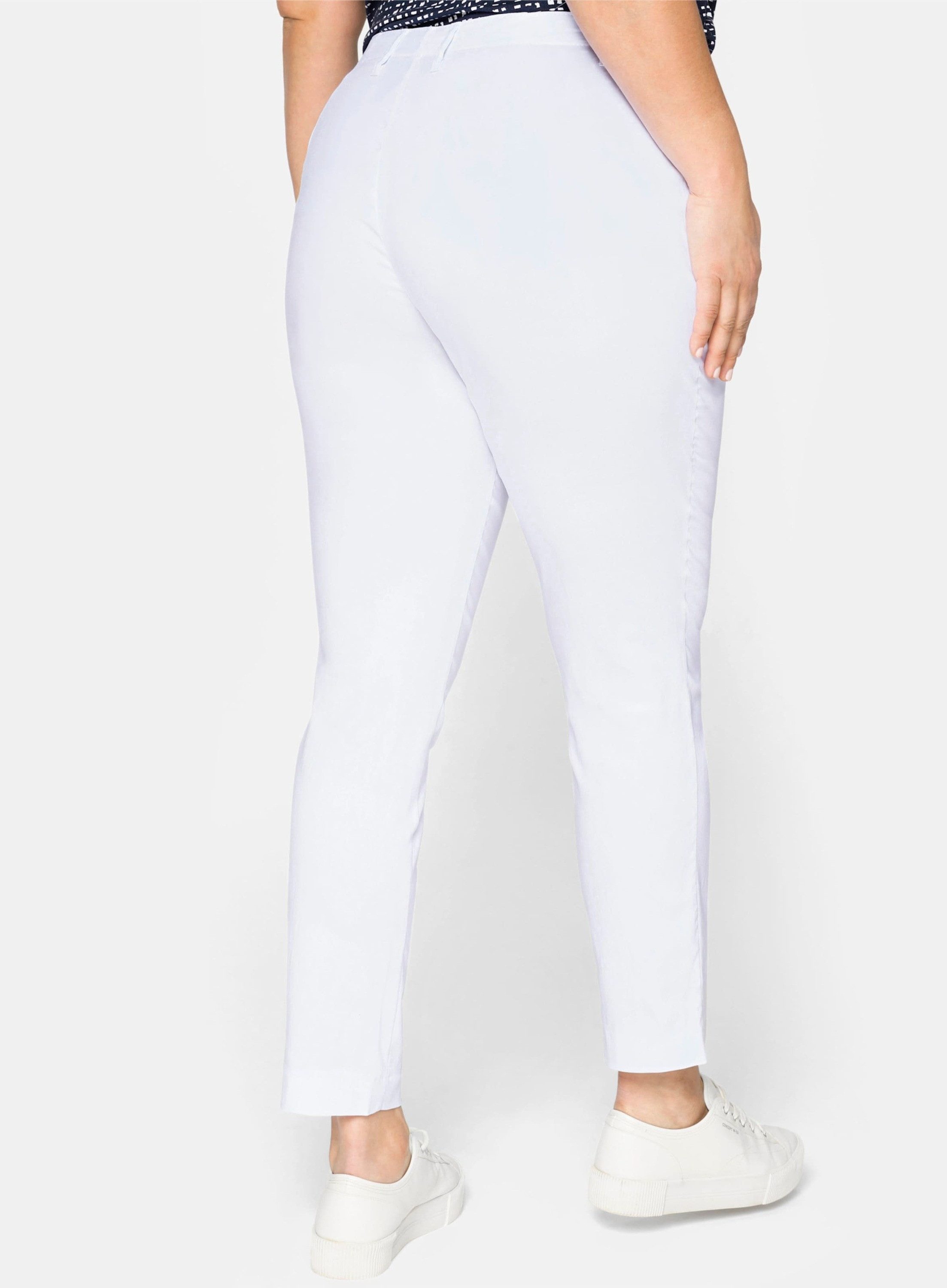 Sheego Jerseyhose Stretch-Hose knitterarm und pflegeleicht günstig online kaufen
