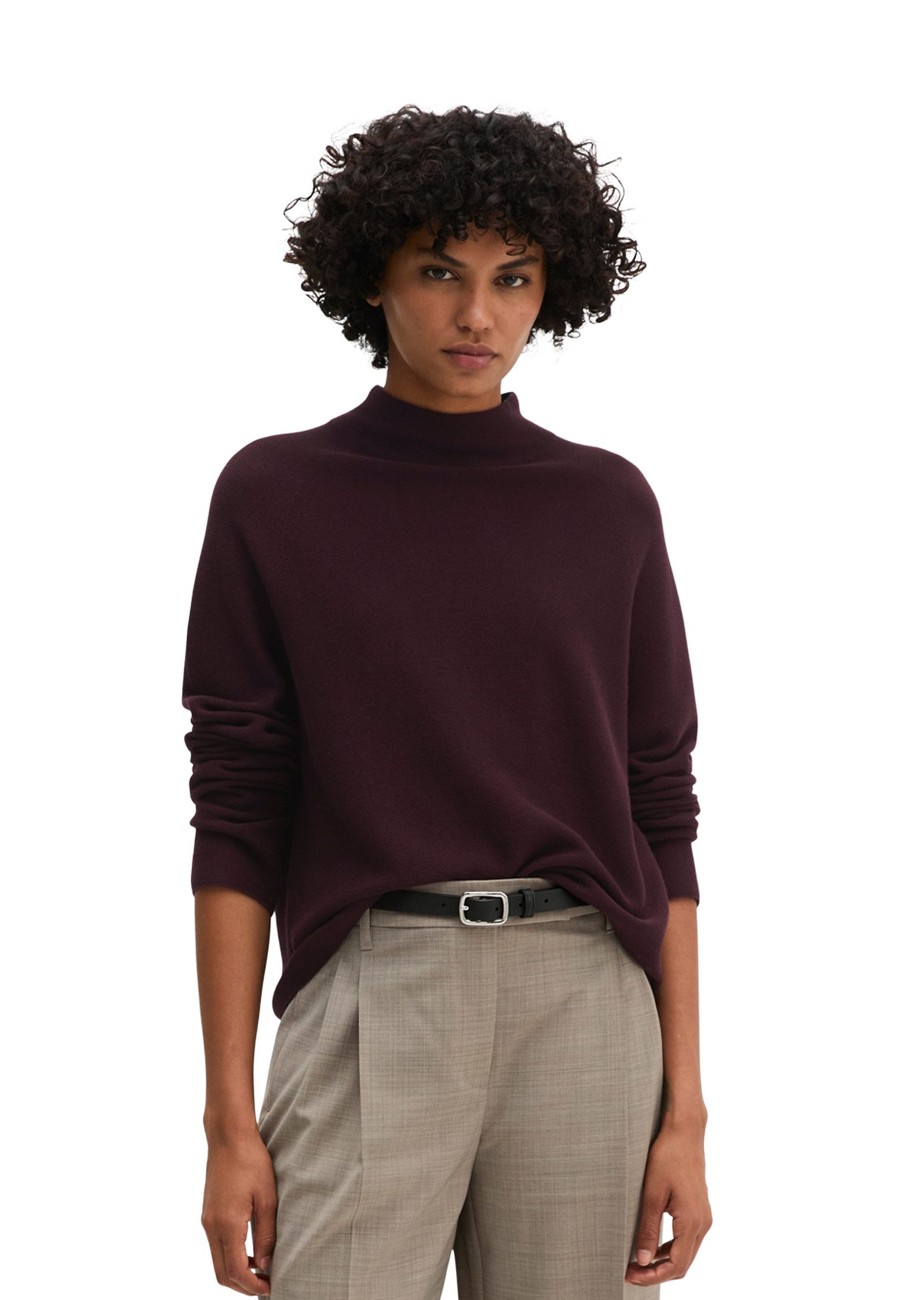 Marc O'Polo Strickpullover aus softer Bio-Baumwolle