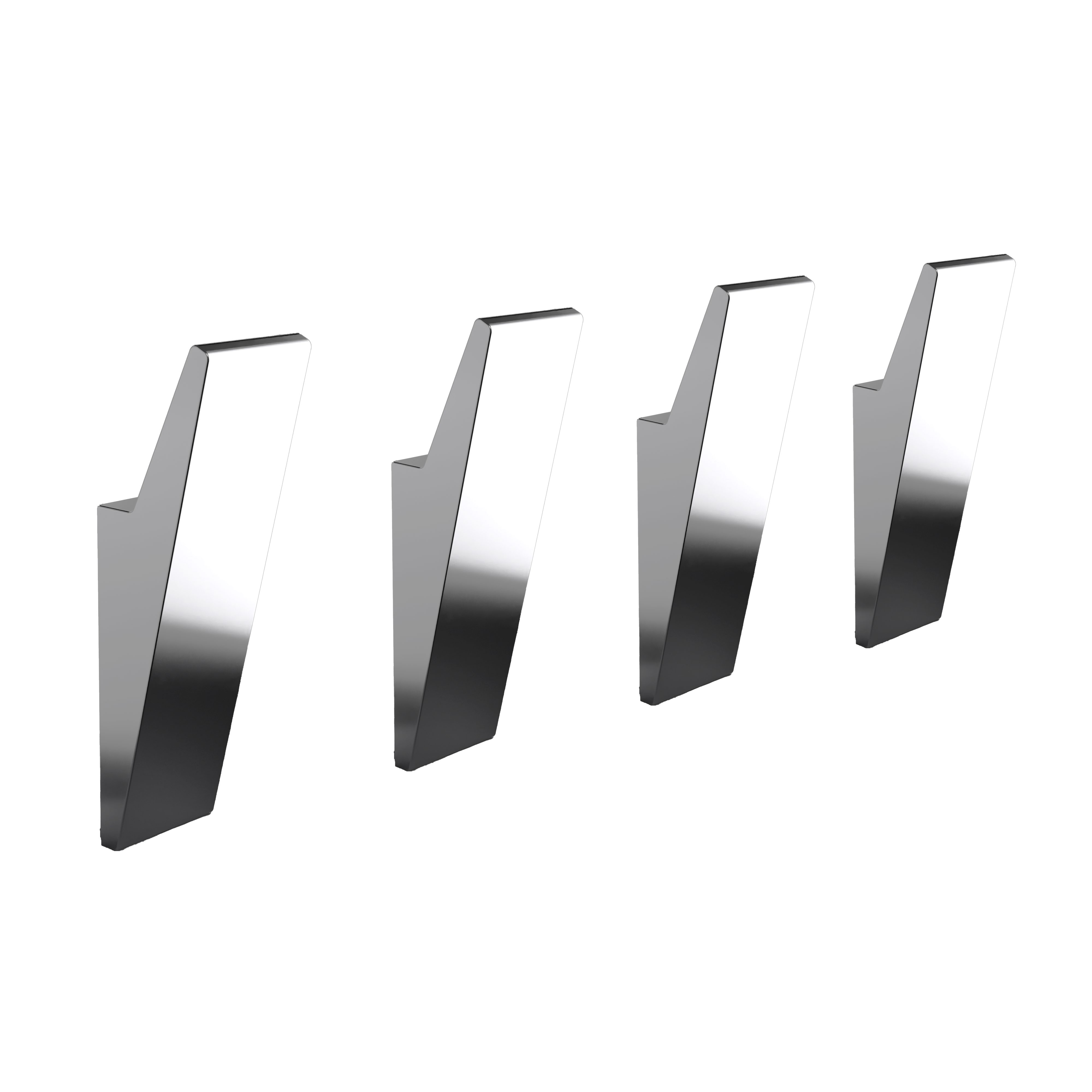 Designfabrik Hamburg Handtuchhaken DFHH KH, (4x Wandhaken), rostfrei, pulve günstig online kaufen