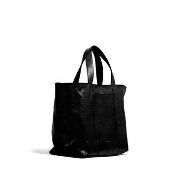 muud Handtasche Ledertasche mit Henkel Hiba Black