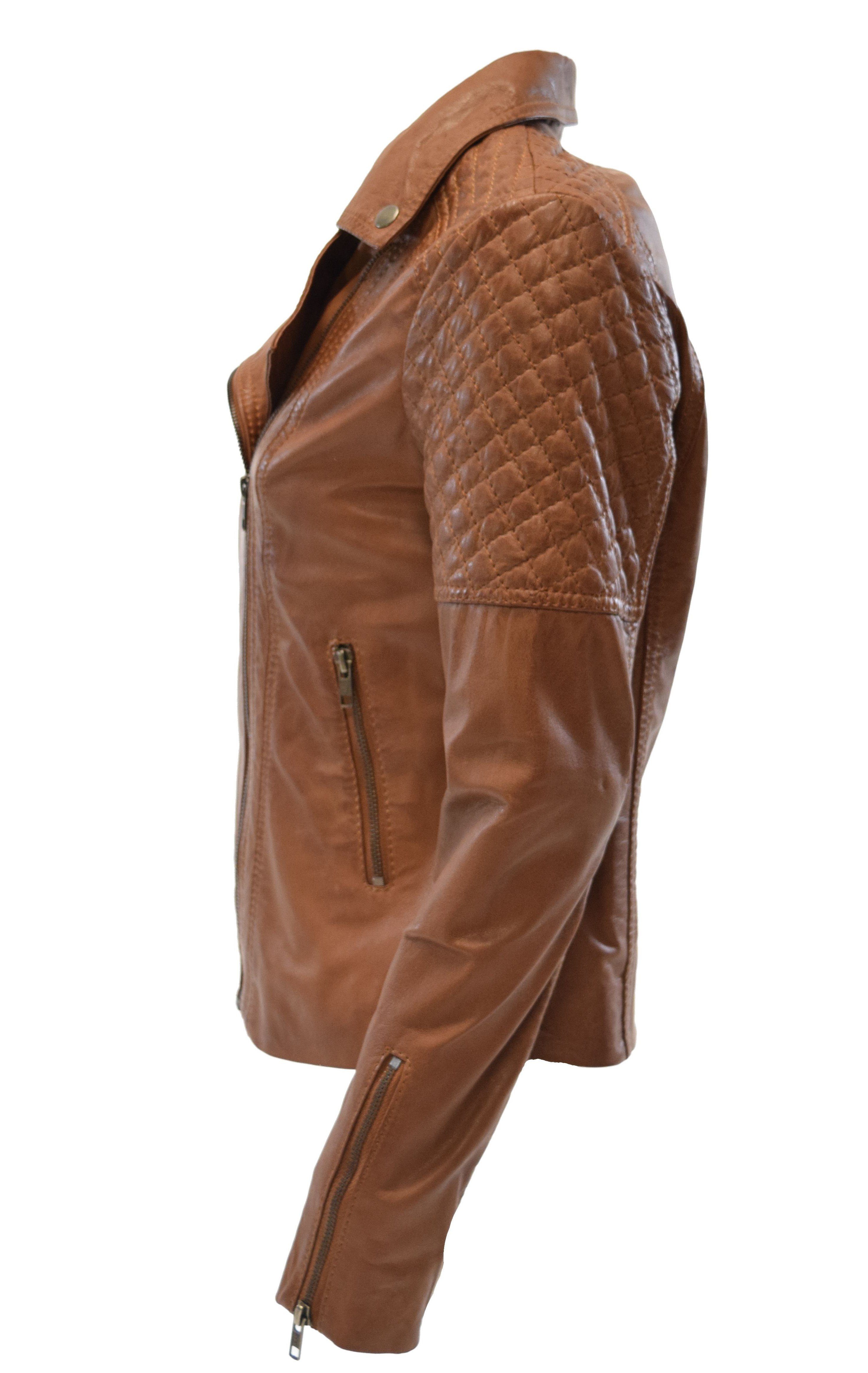 Zimmert Leather Lederjacke Mona Biker günstig online kaufen