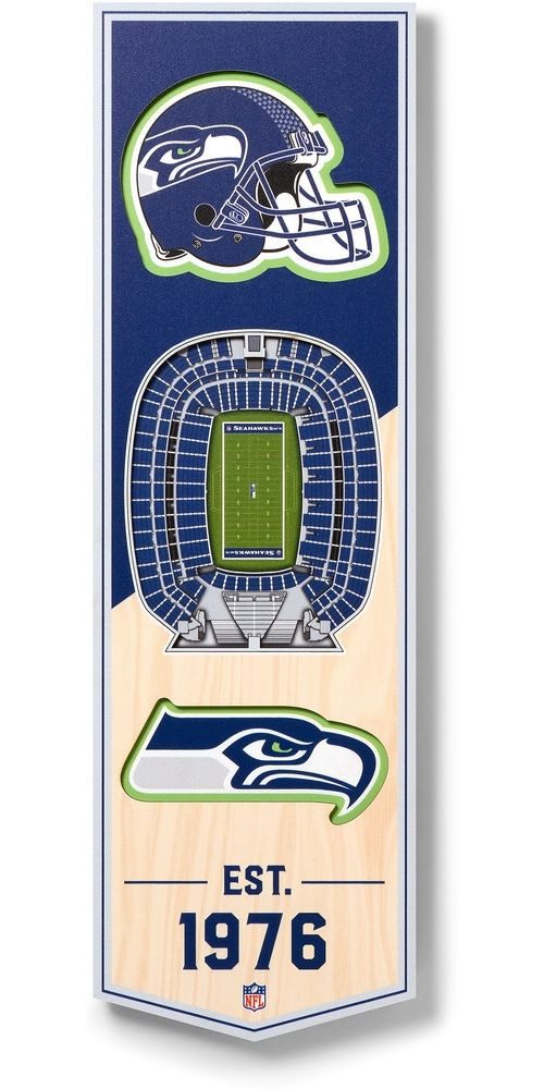 Seattle Seahawks Dekoobjekt