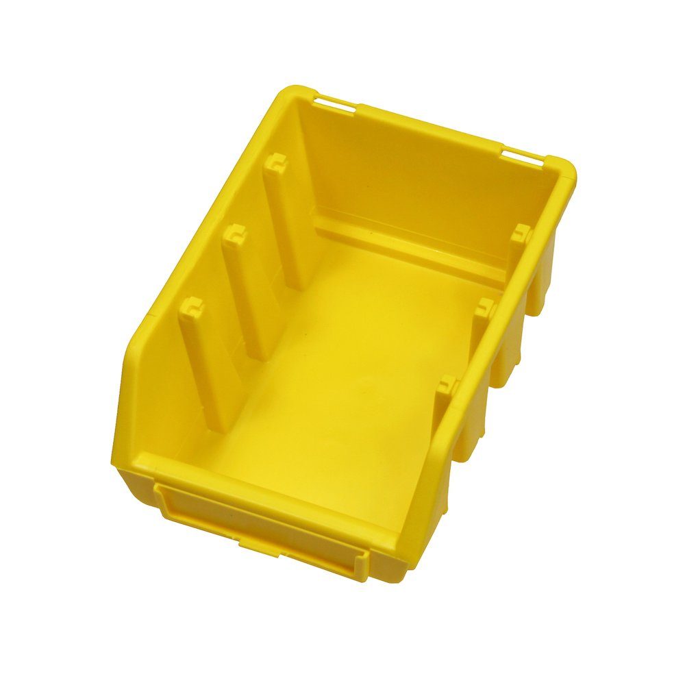 Verschiedene Sortimentskasten Farben PROREGAL® Sichtlagerbox, Gelb Größen &