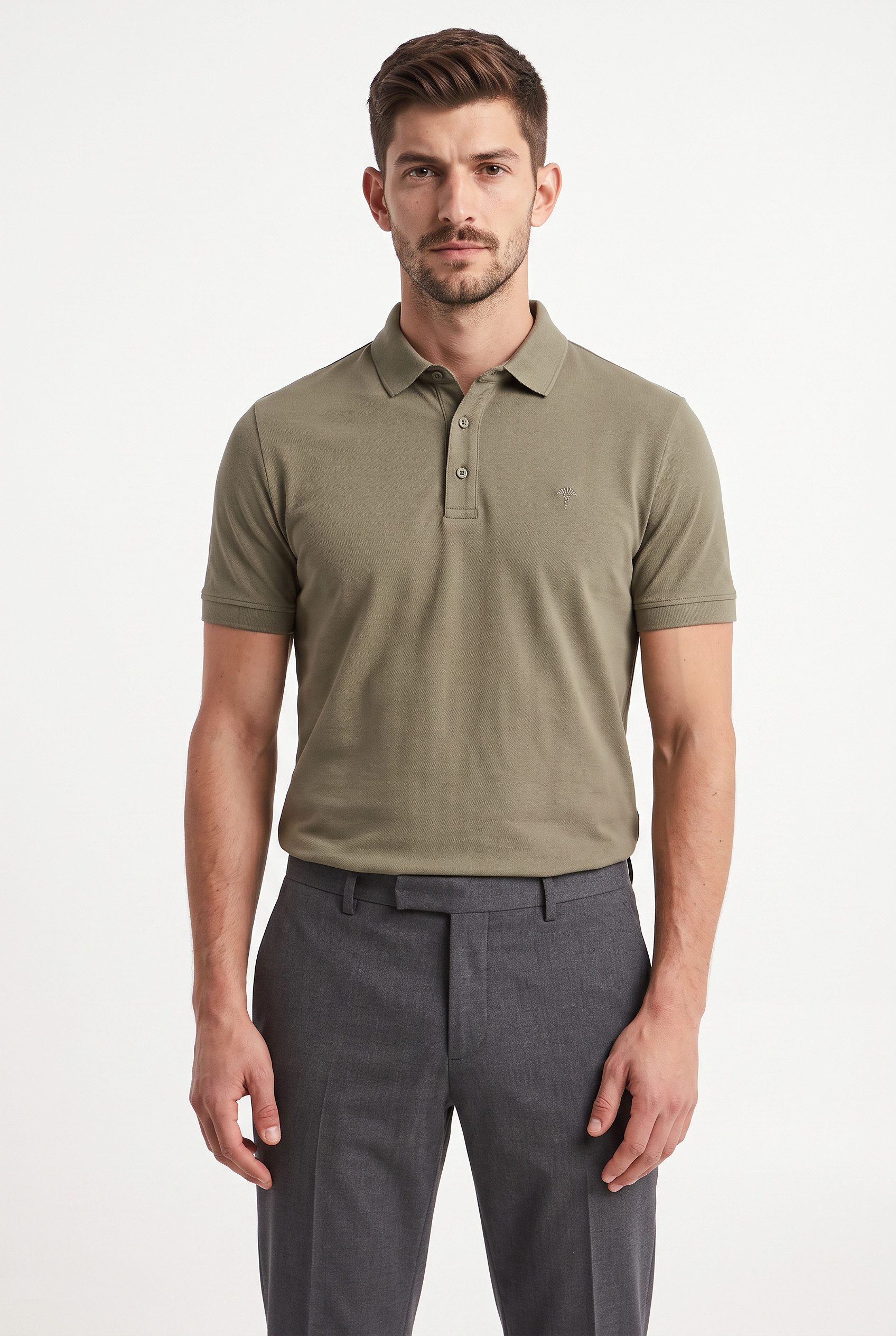 JOOP! Poloshirt Primo mit Knopfleiste