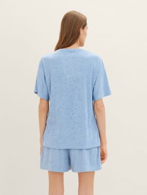 TOM TAILOR Schlafanzug T-Shirt mit Rundhalsausschnitt