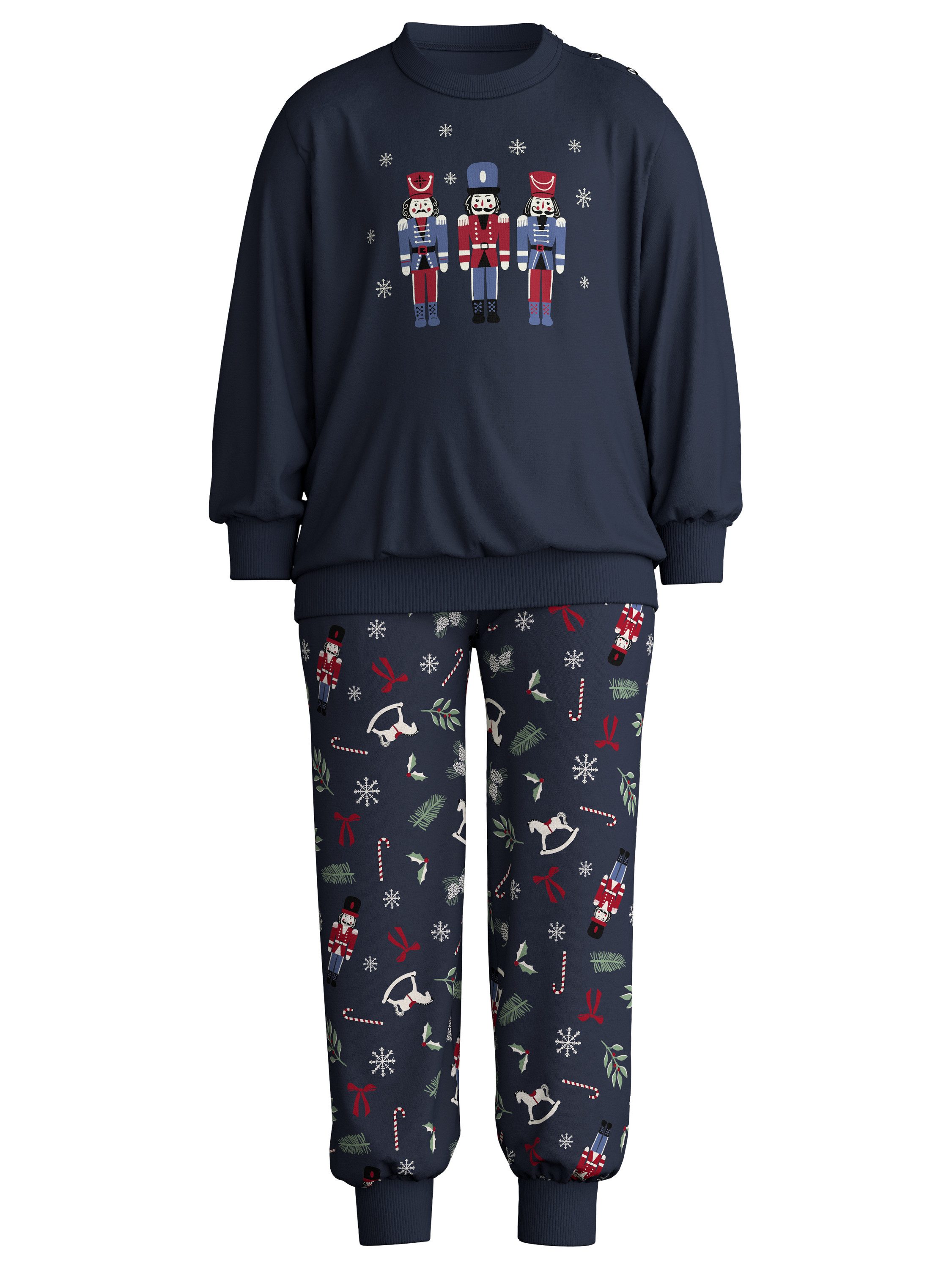 CALIDA Pyjama Family & Friends Kinder (2 tlg) aus hochwertiger Baumwolle, atmungsaktiv, einfache Pflege