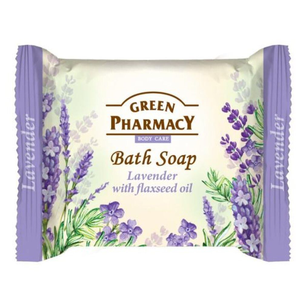Green Pharmacy Körperpflegemittel Lavendel-Badeseife mit Leinsamenöl