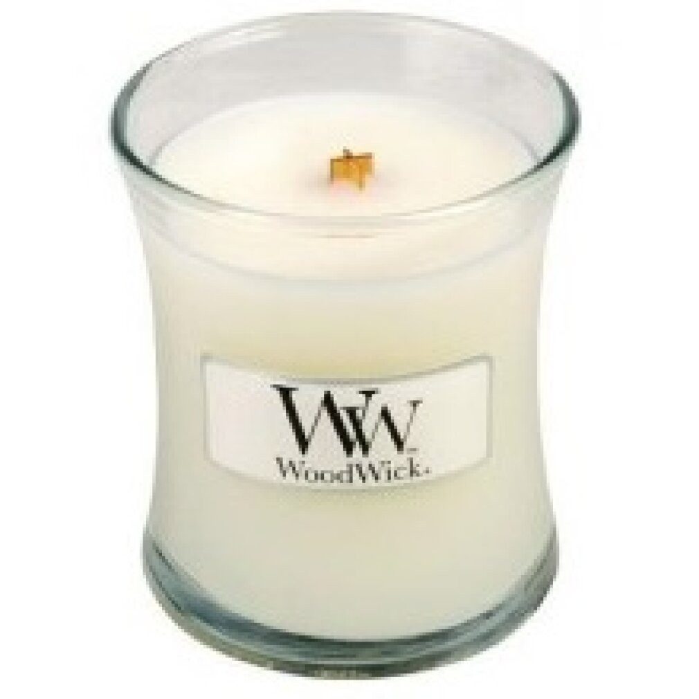 Woodwick Duftkerze White Tea & Jasmine Duftkerze 85 g