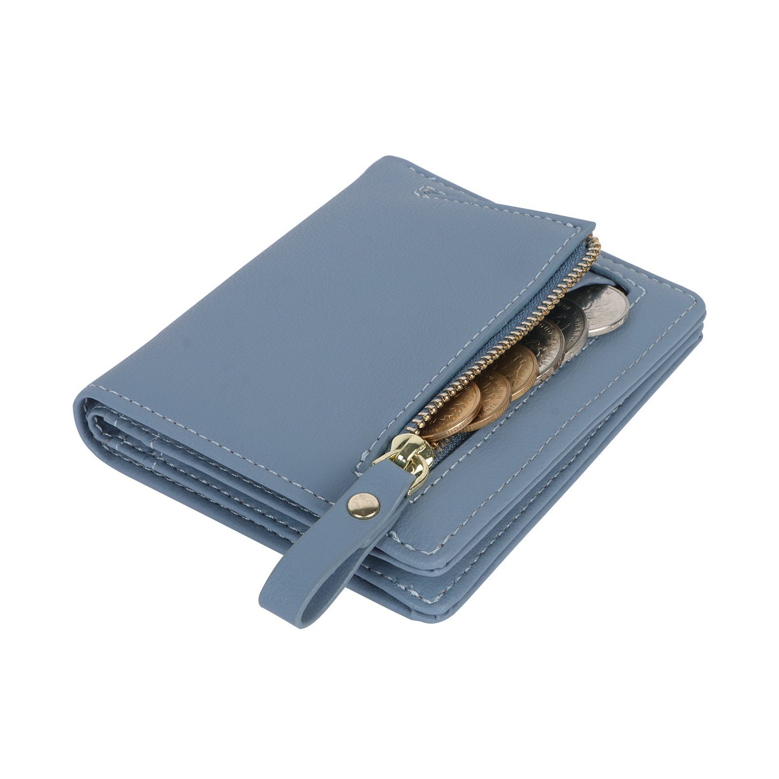 Coonoor Geldbörse Geldbörse Damen, Portemonnaie Damen klein im Kurzformat, günstig online kaufen