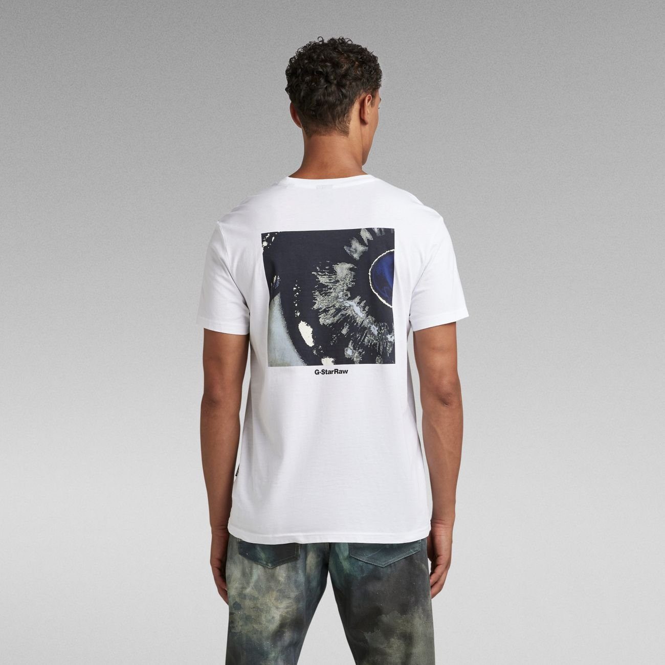 G-STAR Print-Shirt Back Photo Print r t (1-tlg)