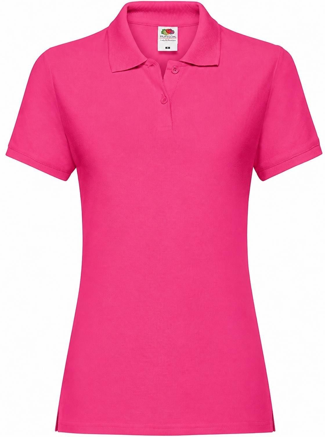 Fruit of the Loom Poloshirt Lady-Fit Damen Premium Poloshirt