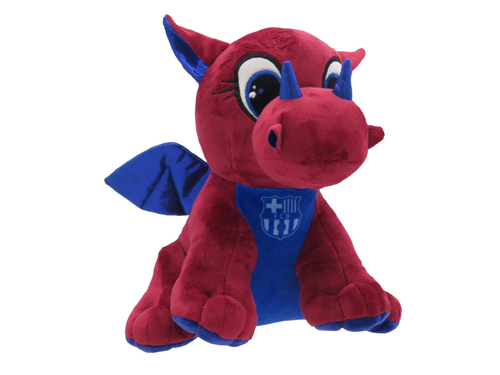 FC Barcelona Plüschfigur Kuscheltier Drache 25 cm Plüschtier Kinder Geschenk
