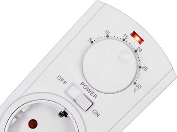 McPower Steckdosen-Thermostat MC POWER - Steckdosen-Thermostat Klimaregelung, TCU-330, 5-30°C