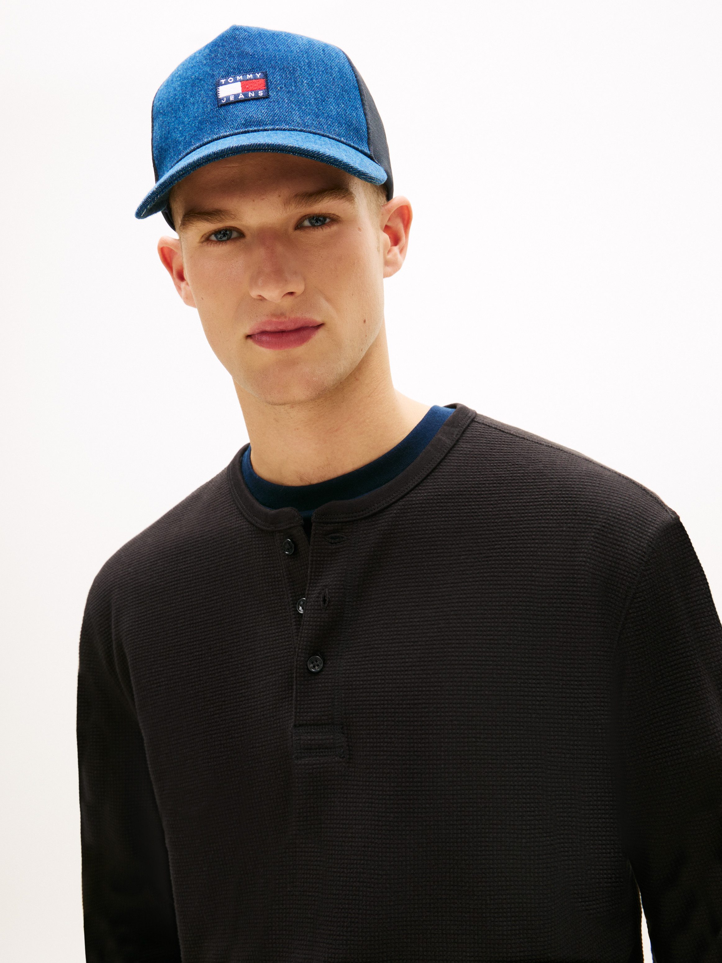 Tommy Jeans Trucker Cap TJM HERTIAGE DENIM Regular fit mit festem Schirm