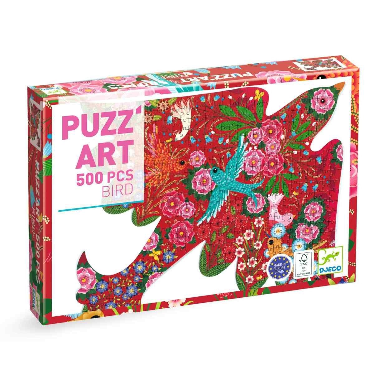 Puzzle Puzz'Art Vogel - 500 Teile Kinderpuzzle für Kinder