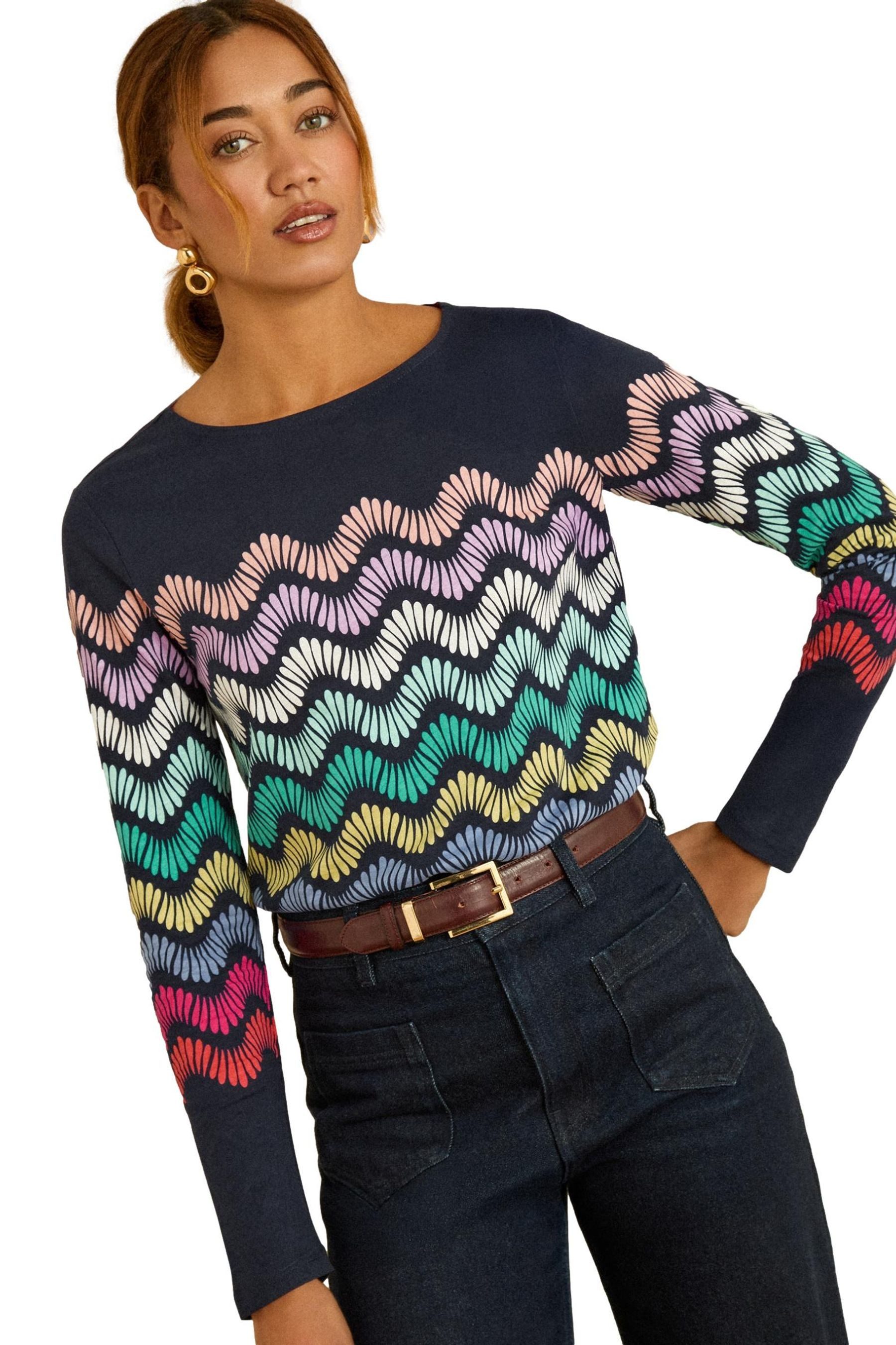 Love & Roses Langarmshirt Love & Roses Jersey-Oberteil, Regular (1-tlg) günstig online kaufen