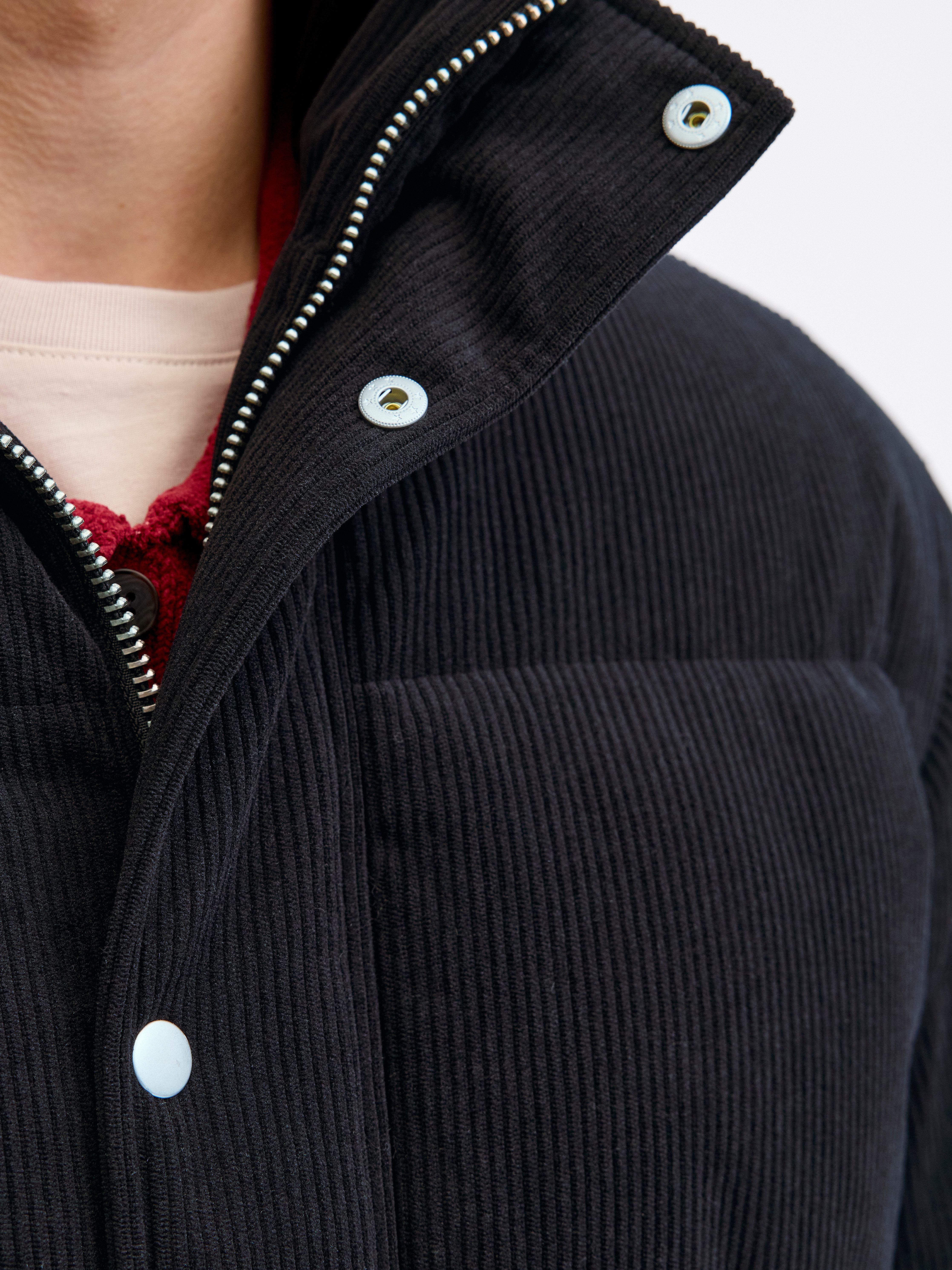 Jack & Jones Steppjacke JORGREENE CORDUROY PUFFER JACKET