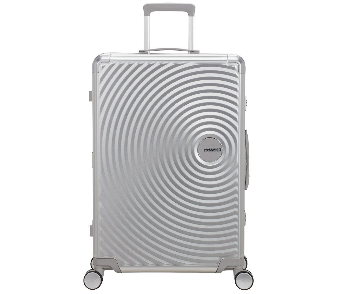 American Tourister® Koffer SOUNDBOX ALU Spinner 77 cm, 4 Rollen, mit TSA-Zahlenschloss